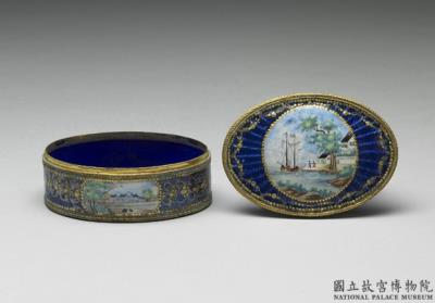 图片[2]-Copper-body painted enamel box, 18th century, Qing dynasty-China Archive